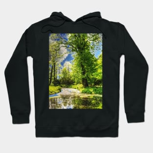 Autumn in the Park painting, oil painting, nature 1 Hoodie